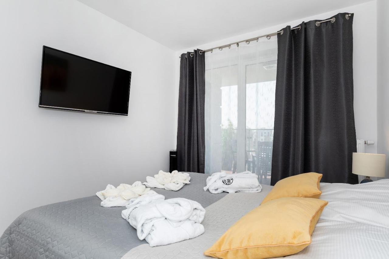 Polanki Park Deluxe Apartament SWEET HOME D405 Garage Pool Sauna Jacuzzi Fitness Kolberg Exterior foto