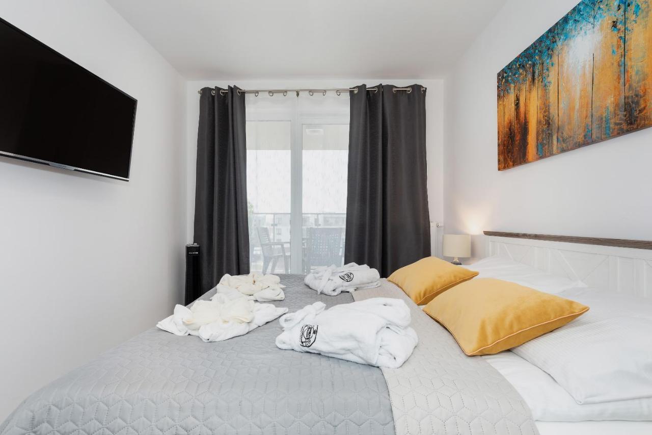 Polanki Park Deluxe Apartament SWEET HOME D405 Garage Pool Sauna Jacuzzi Fitness Kolberg Exterior foto