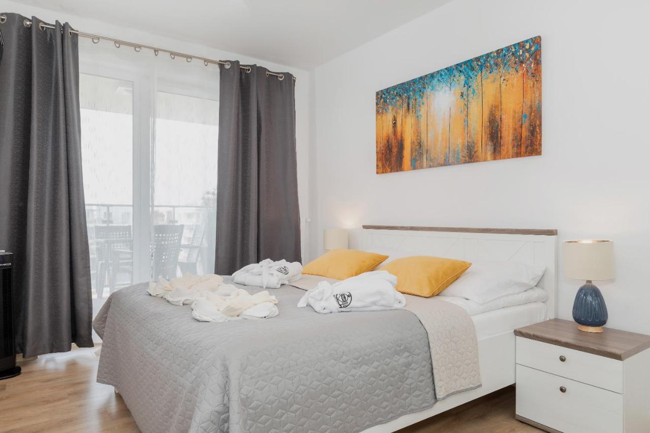 Polanki Park Deluxe Apartament SWEET HOME D405 Garage Pool Sauna Jacuzzi Fitness Kolberg Exterior foto