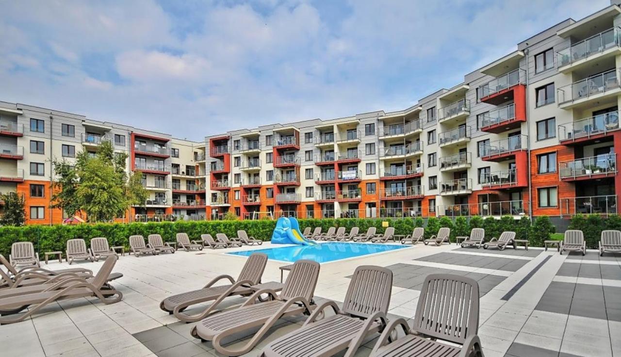 Polanki Park Deluxe Apartament SWEET HOME D405 Garage Pool Sauna Jacuzzi Fitness Kolberg Exterior foto